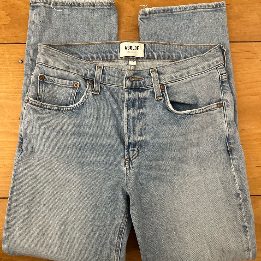 AGODE straight leg jeans